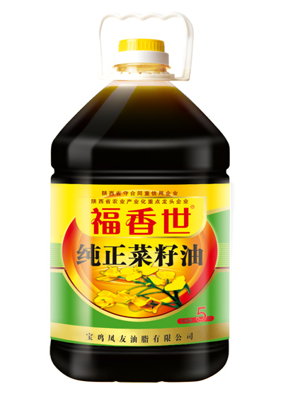 5L福香世纯正菜籽油（非转基因）
